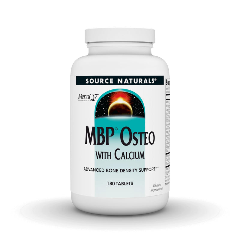 Source Naturals MBP Osteo with Calcium, Advanced Bone Density Support* - 180 Tablets