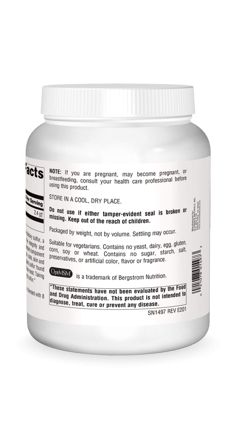 Source Naturals MSM (Methylsulfonylmethane) Powder – 35 oz (1,000 g)