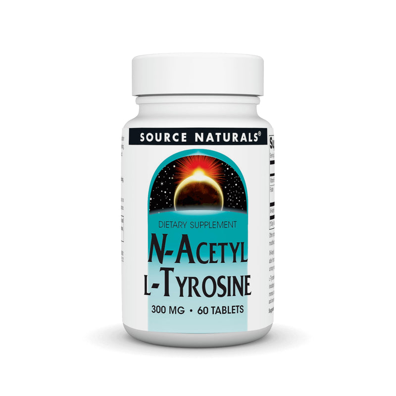 Source Naturals N-Acetyl L-Tyrosine 300 mg - 60 Tablets