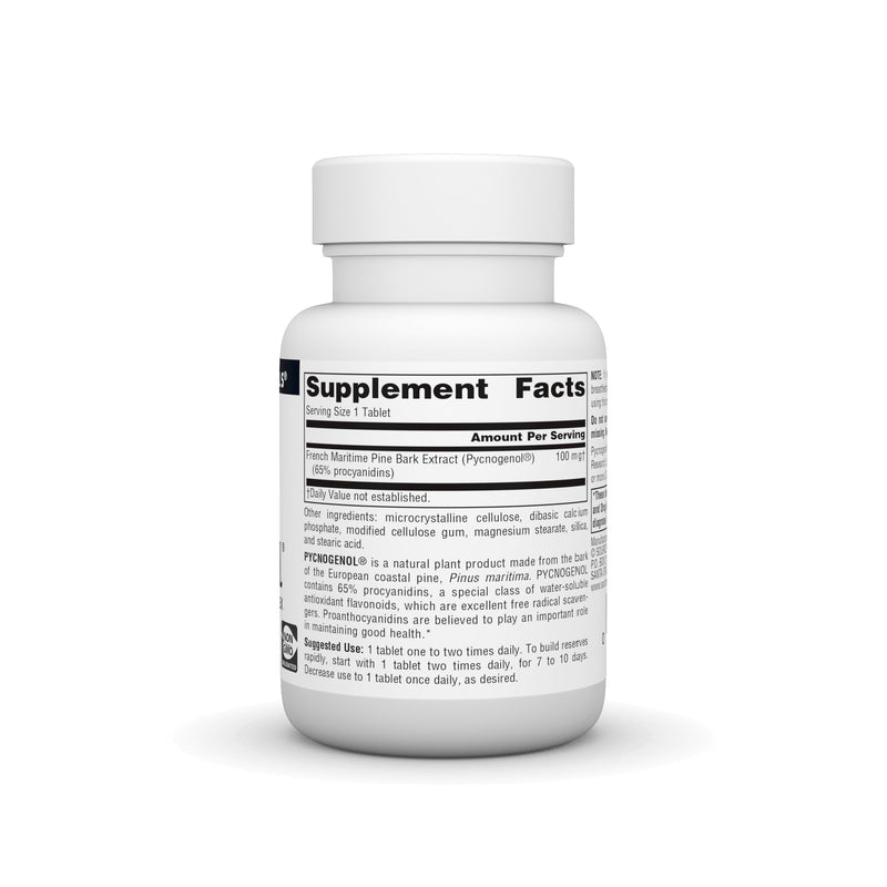 Source Naturals Pycnogenol 100 mg Proanthocyanidin Complex – 60 Tablets