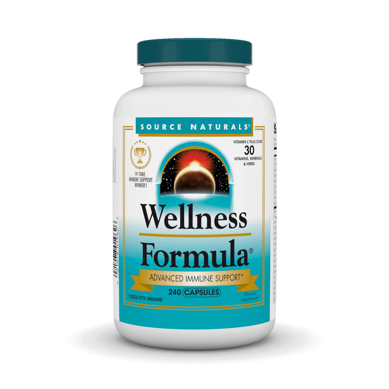 Source Naturals Wellness Formula 240 Capsules – Immune Support