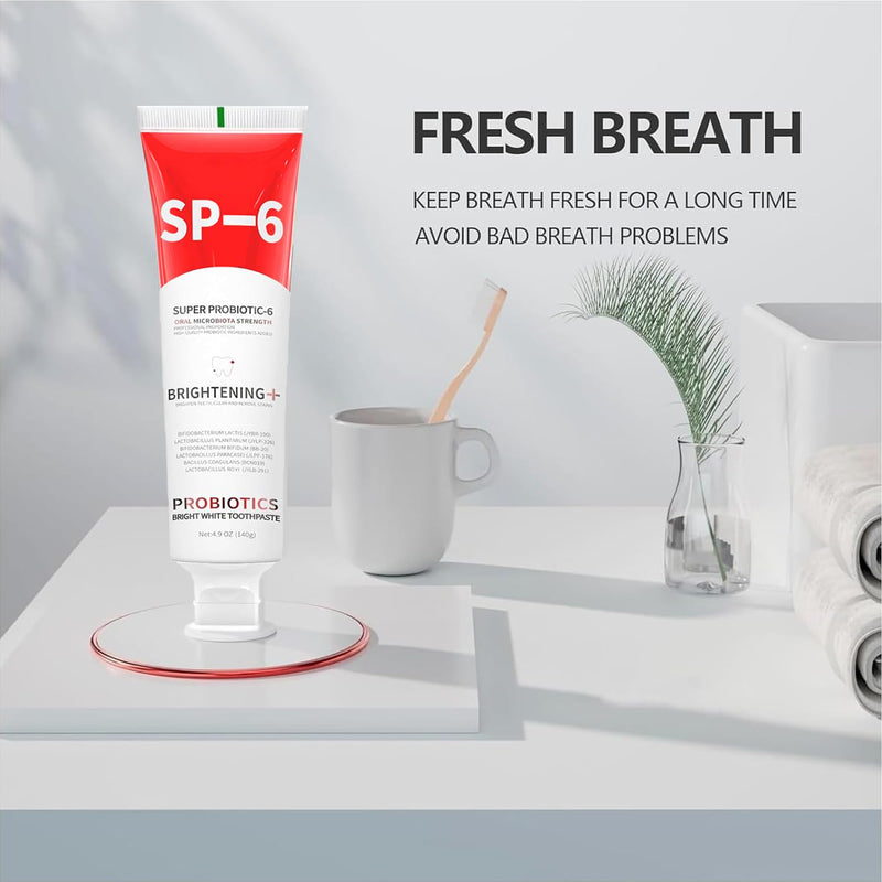 Sp-6 Probiotics Whitening Toothpaste - Ultra Whitening, 4.9oz