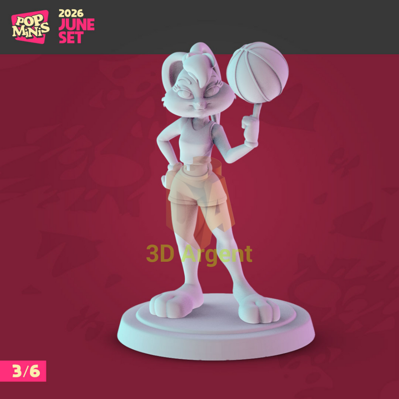 Space Jam Figures compatible D&D DragonLance Miniatures Pop Minis