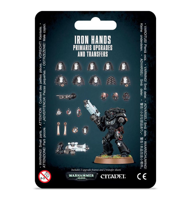 Space Marines: Iron Hands Primaris Upgrades & Transfers