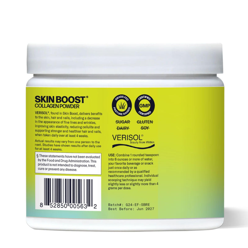 Sparkle Wellness VERISOL Collagen Peptides — Skin, Hair & Nails Support | 50-Serve Mixed Berry