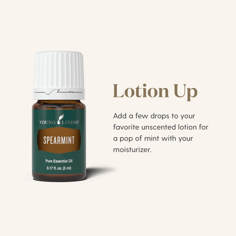 Spearmint Essential Oil 5ml by Young Living | Aromatic Comfort, Digestive and Wellness Support