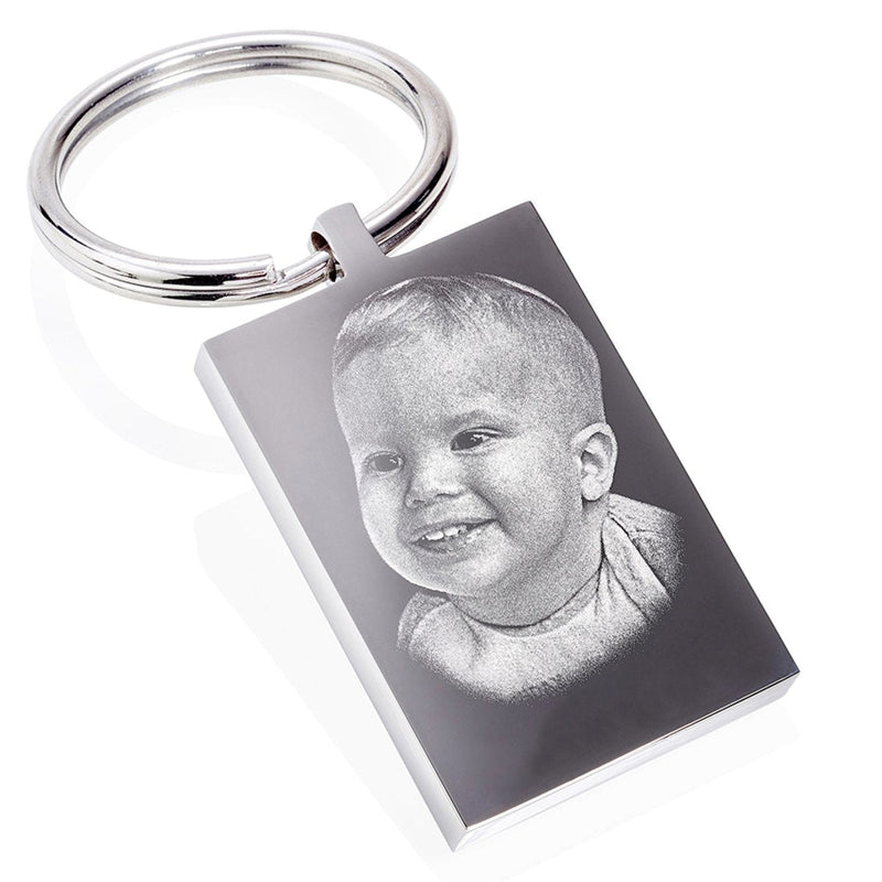 Personalised Calendar Keychain – Engraved Stainless Steel Special Date Keepsake Gift