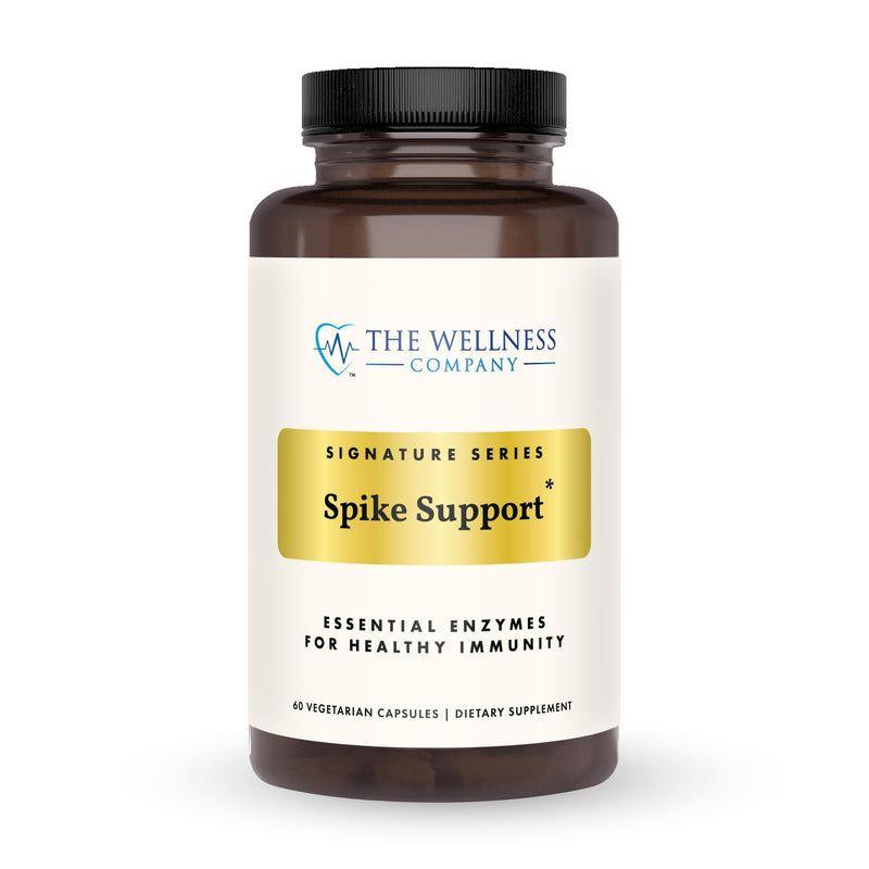 The Wellness Company Spike Support | Nattokinase, Dandelion Root & Black Sativa – 60ct