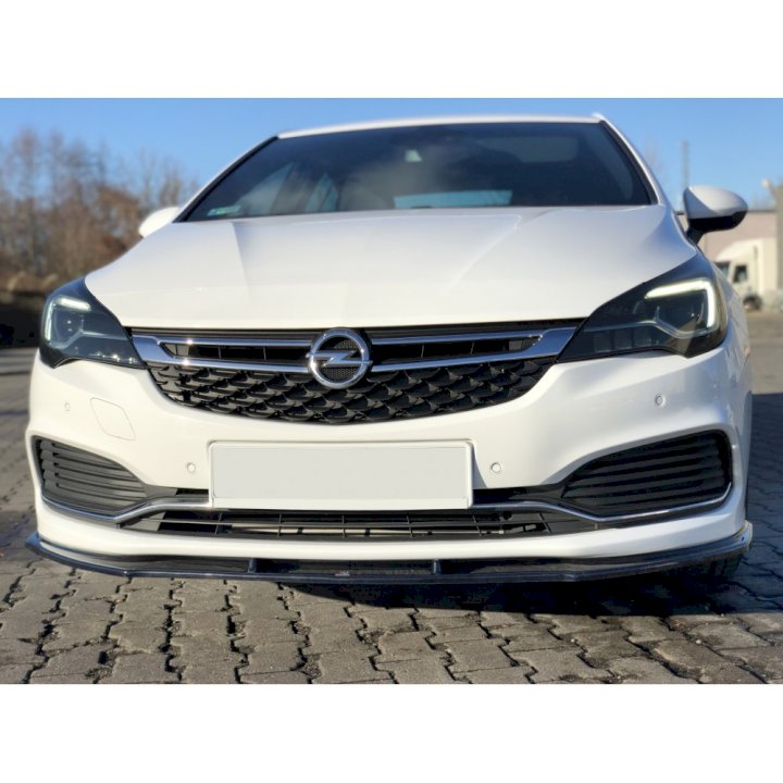 Maxton Design - FRONT SPLITTER V.1 OPEL/VAUXHALL ASTRA K OPC-LINE/VX-LINE (2015-2019)