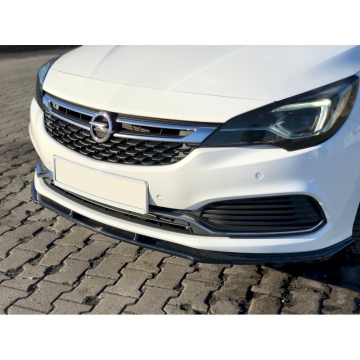 Maxton Design - FRONT SPLITTER V.1 OPEL/VAUXHALL ASTRA K OPC-LINE/VX-LINE (2015-2019)