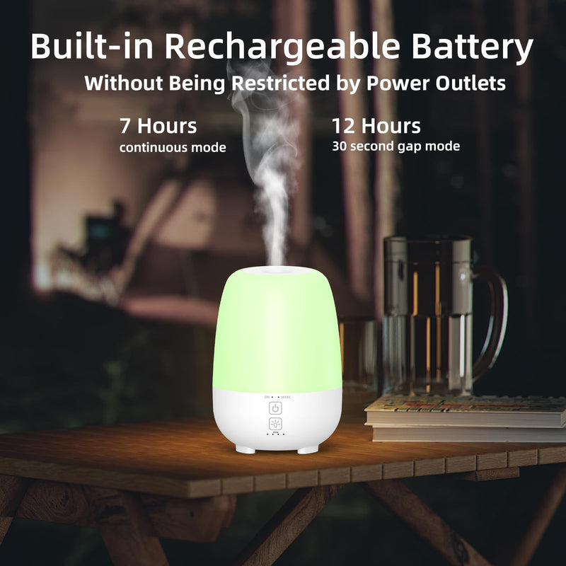 SPLITSKY 150ML Cordless Diffuser – 6000mAh Battery, 7h Run Time