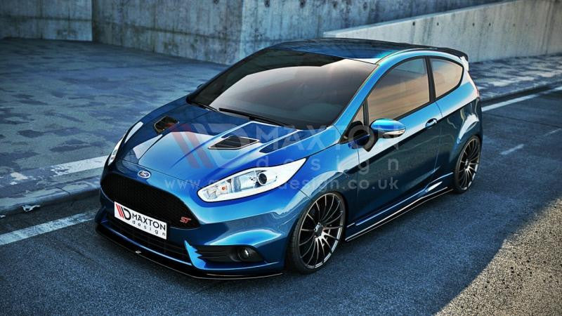 Maxton Design - FRONT SPLITTER V.2 FIESTA MK7 ST FACELIFT 2013-UP