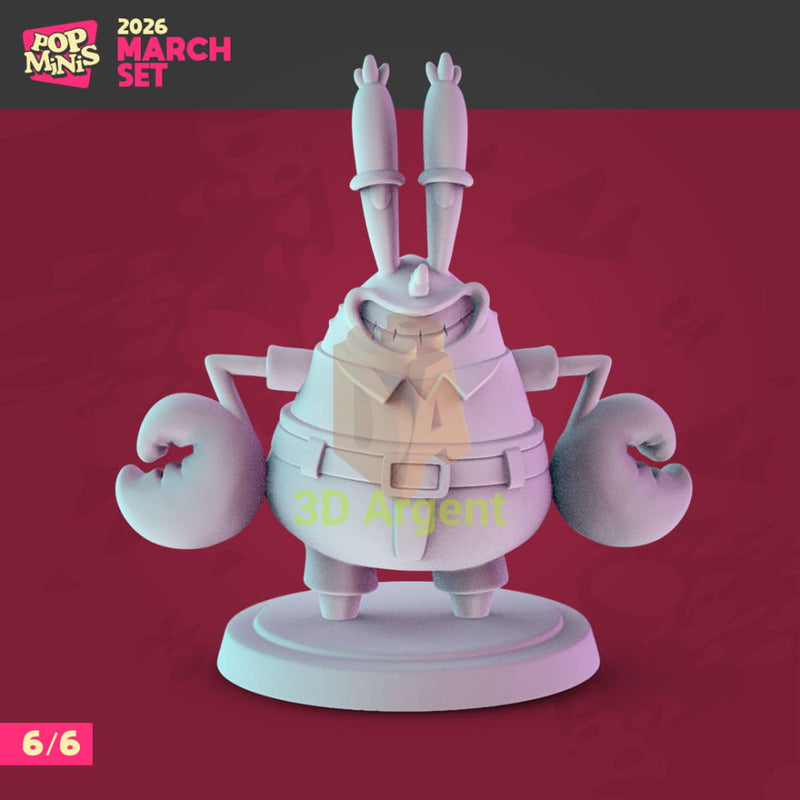 SpongeBob SquarePants Figures compatible D&D DragonLance Miniatures Pop Minis