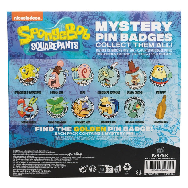 SpongeBob SquarePants Mystery Pins