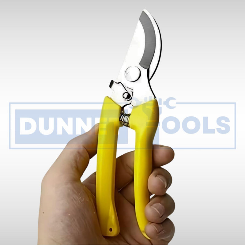 Heavy Duty Bypass Pruning Secateurs for Garden Trimming