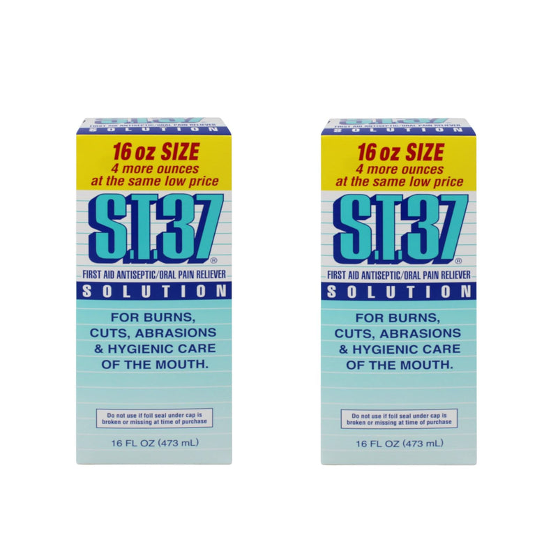 ST 37 First Aid Antiseptic Solution 16 oz (Pack of 2)