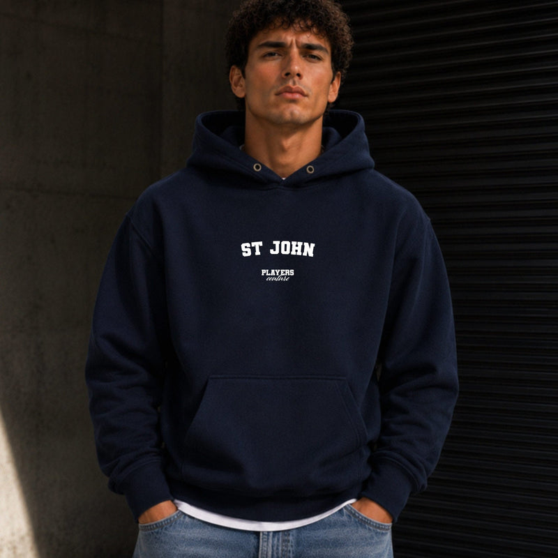St John Men's Casual Hoodie