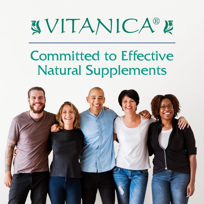 Vitanica St. John's Wort Capsules - Non-GMO Potent 0.3% (900mcg) Hypericin, Saint Johns Wort for Mood, Emotional & PMS Support, Vegan Supplement, 90 Count (St. John's Wort Pro Logo)