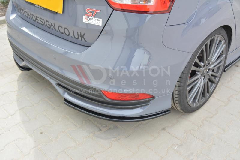 Maxton Design - REAR SIDE SPLITTERS FORD FOCUS 3 ST (FACELIFT)