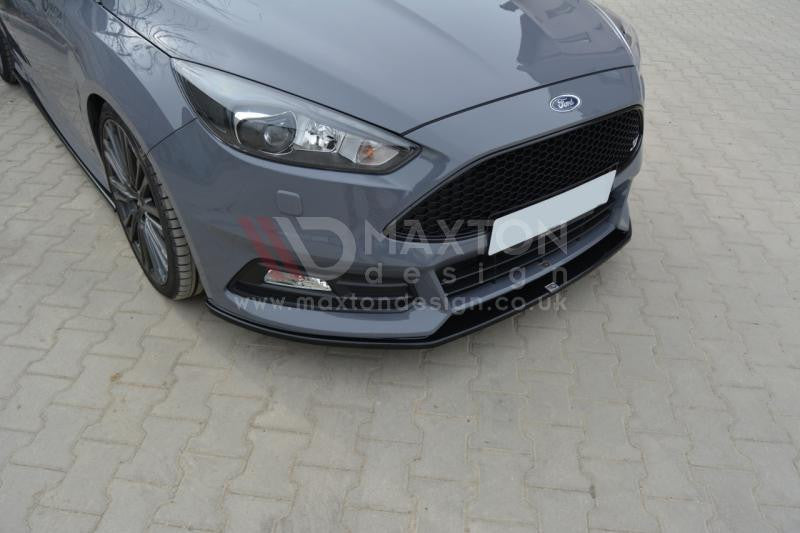 Maxton Design - FRONT SPLITTER V.2 FOCUS ST MK3 FACELIFT