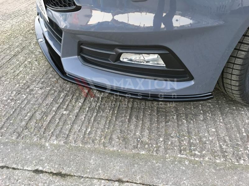 Maxton Design - FRONT SPLITTER V.2 FOCUS ST MK3 FACELIFT