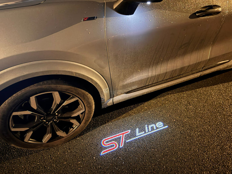 Ford Fiesta MK7 / MK7.5 - ST-Line Logo Projector Puddle Light Replacement Units (2008-2017)