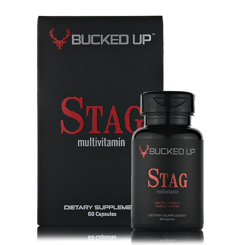Stag Multivitamin - Men | Full Spectrum Vitamin Formula (60 Capsules) for Vitality & Immunity