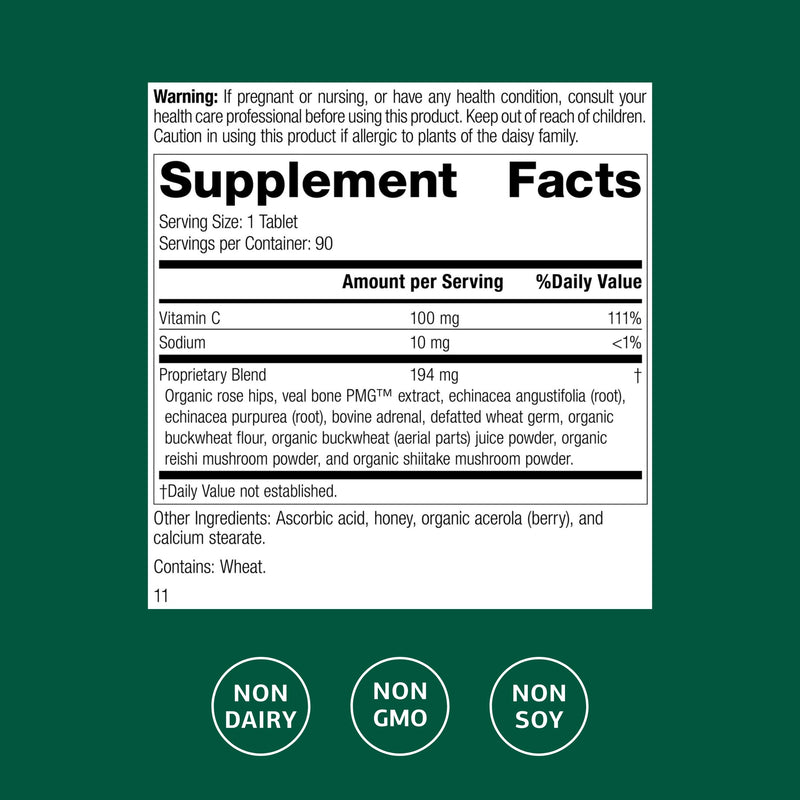 Standard Process C Synergy - Connective Tissue & Immune Support, 90 Tablets