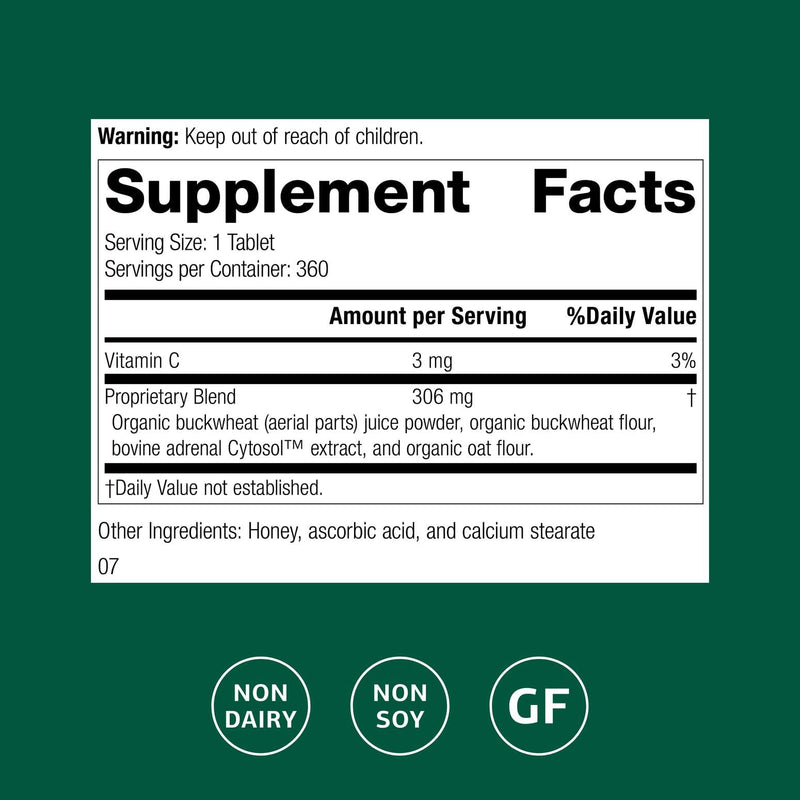 Standard Process Cyruta Plus - Capillary & Circulation Support - Gluten-Free, Non-Dairy & Non-Soy - 360 Tablets