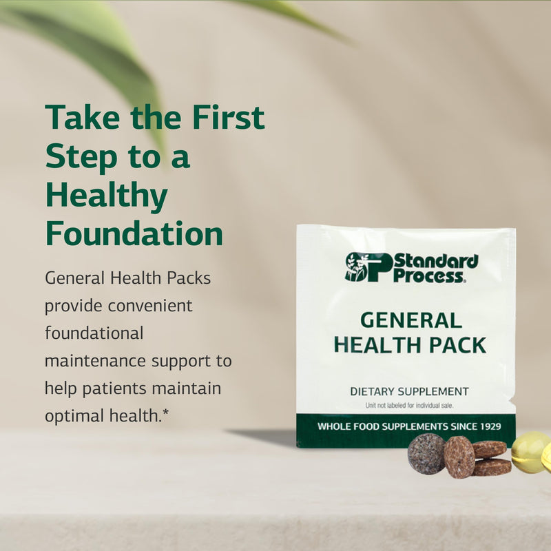 Standard Process General Health Pack – Daily Multivitamin & Mineral Supplement (60 Packs)