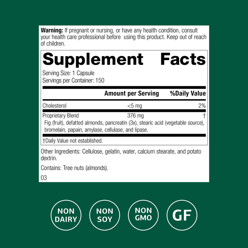 Standard Process Multizyme - Whole Food Pancreas Support & Digestive Enzymes (90 Capsules)