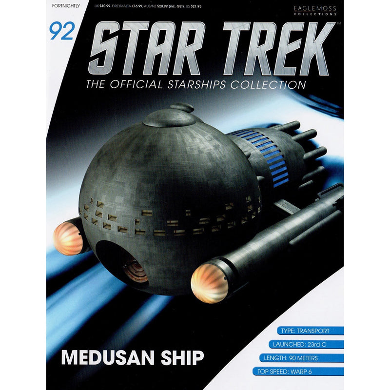 #92 Medusan Model Ship Die-Cast Model (Eaglemoss / Star Trek)