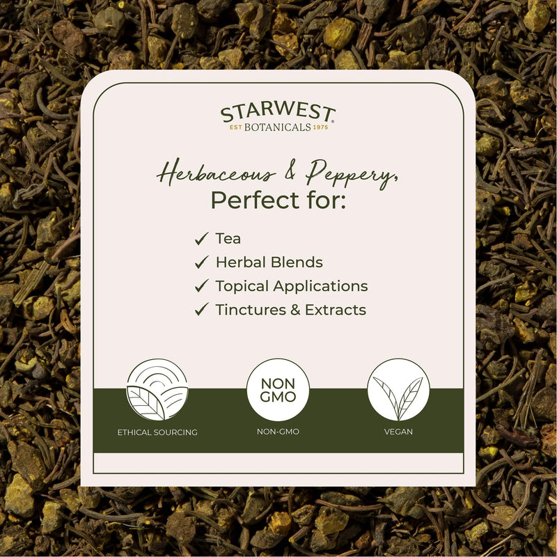 Starwest Botanicals Organic Goldenseal Root - 4 oz Pouch, Hydrastis canadensis