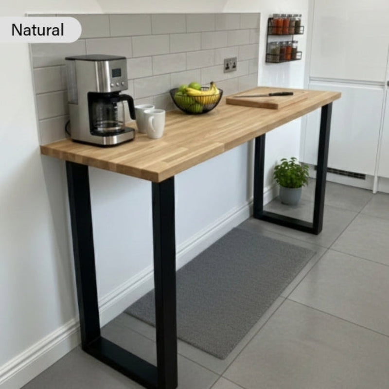 Staved Oak Breakfast Bar