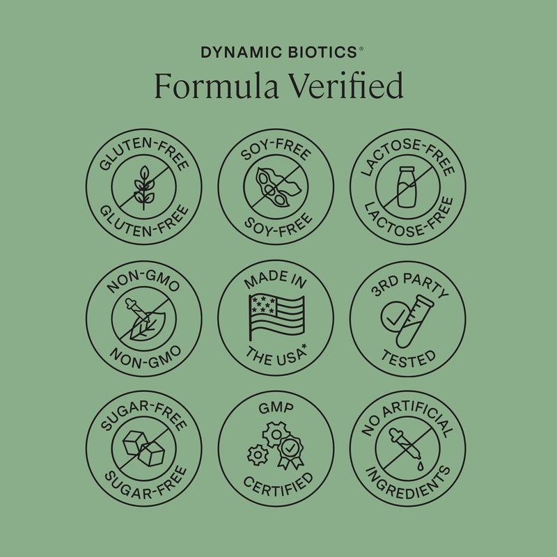 Stonehenge Health Dynamic Biotics Probiotics 55B CFU | 16 Strains, Prebiotic, Delayed-Release Veggie Capsules
