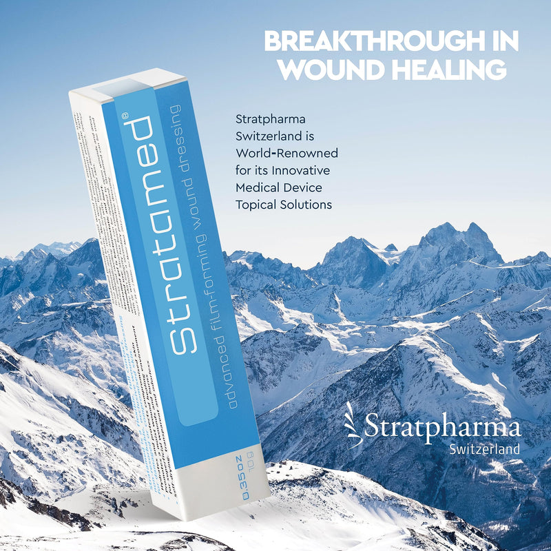 Stratamed Advanced Film-Forming Wound Dressing | Flexible Protective Layer for Wounds & Damaged Skin | 5g