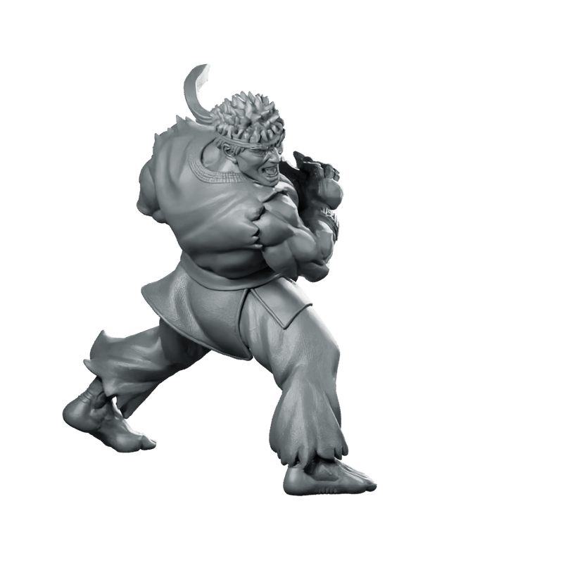 Street Fighter Tatsu Miniature Martial Artist Hero