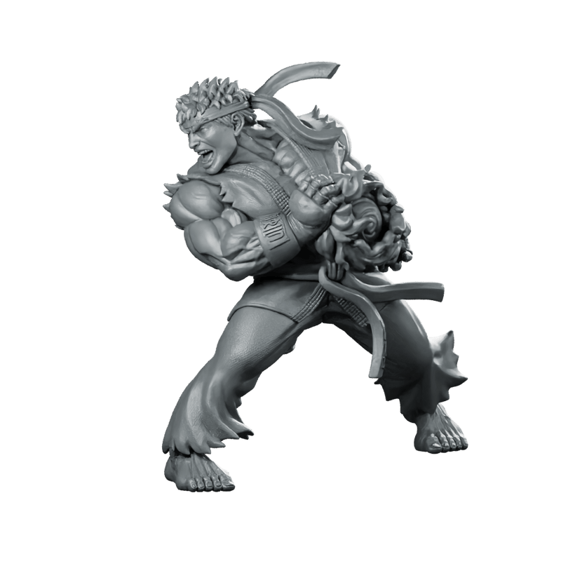 Street Fighter Tatsu Miniature Martial Artist Hero