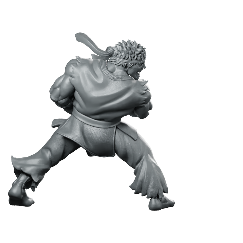 Street Fighter Tatsu Miniature Martial Artist Hero