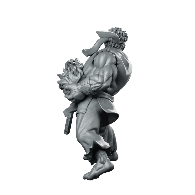 Street Fighter Tatsu Miniature Martial Artist Hero