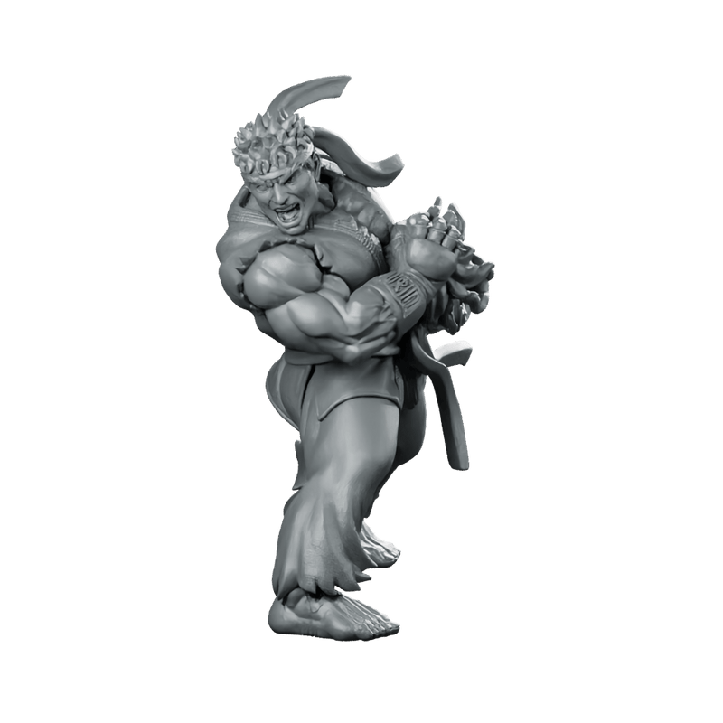 Street Fighter Tatsu Miniature Martial Artist Hero