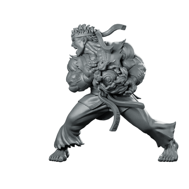 Street Fighter Tatsu Miniature Martial Artist Hero
