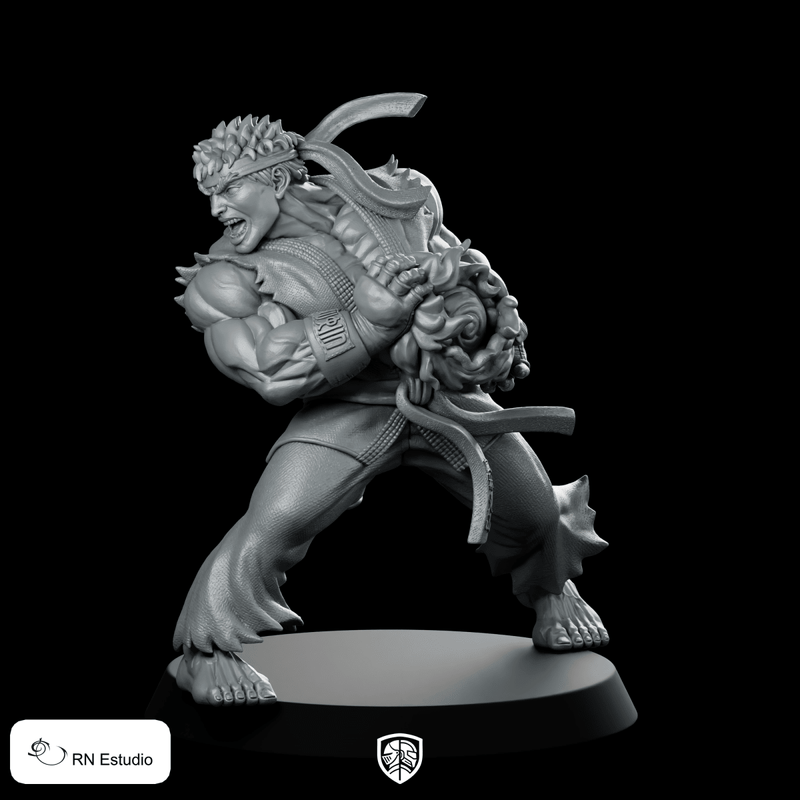 Street Fighter Tatsu Miniature Martial Artist Hero