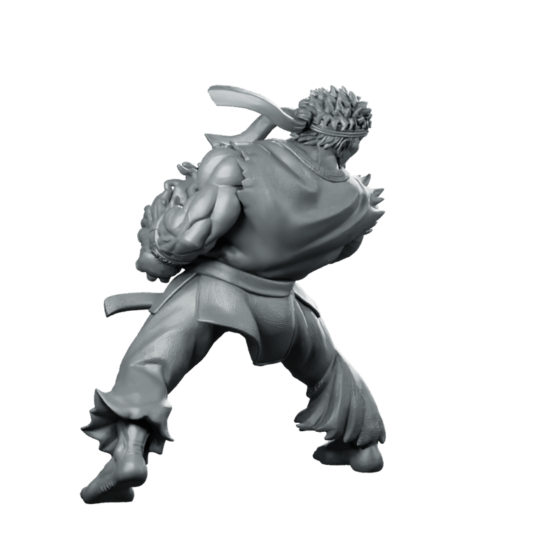 Street Fighter Tatsu Miniature Martial Artist Hero