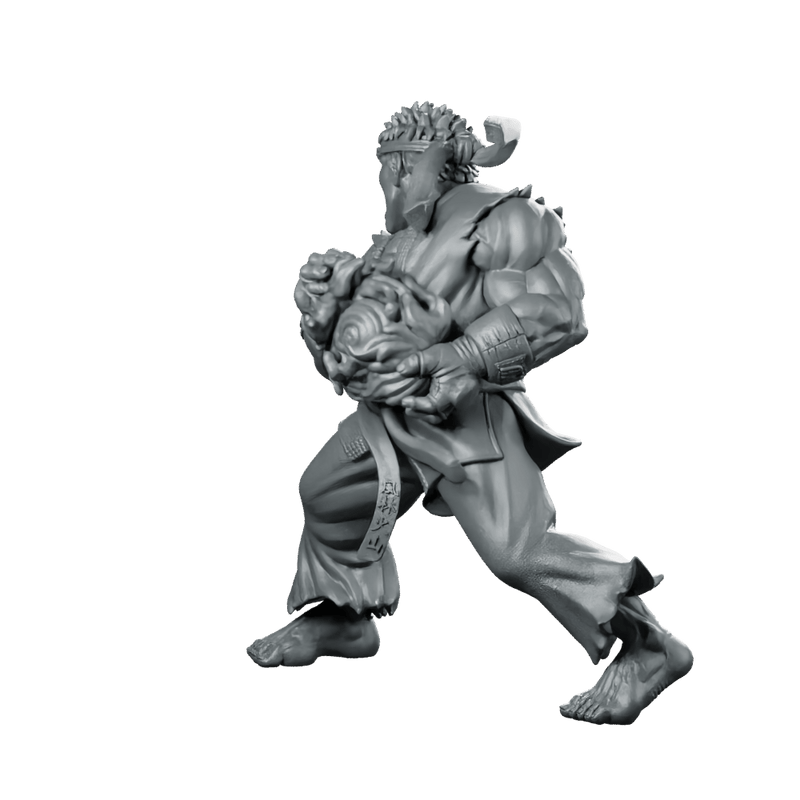 Street Fighter Tatsu Miniature Martial Artist Hero