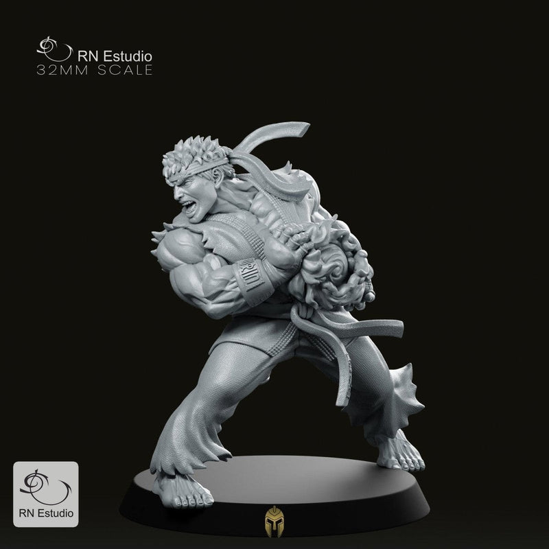 Street Fighter Tatsu Miniature Martial Artist Hero