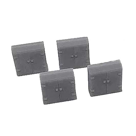 OO Scale Ready to Paint Street Utility Cabinet (6 pack)