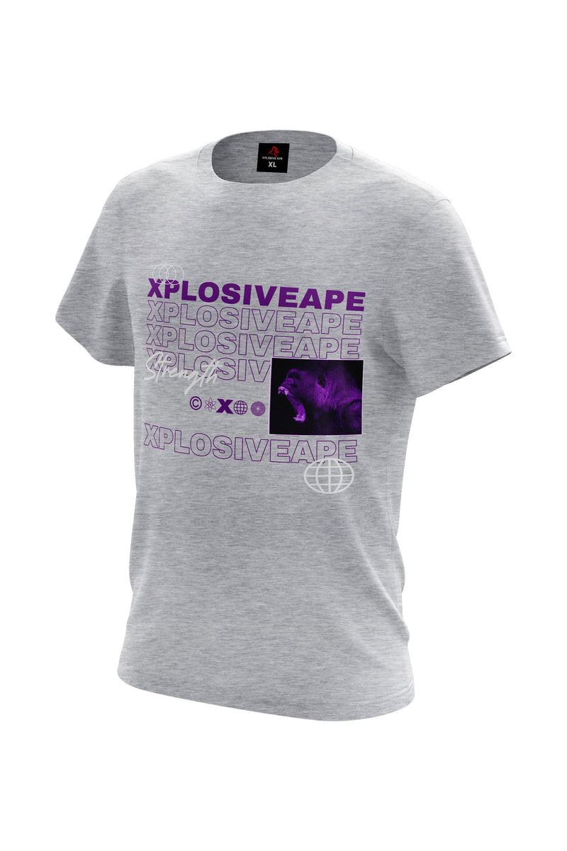 XAPE Strength Tee - Sports Grey