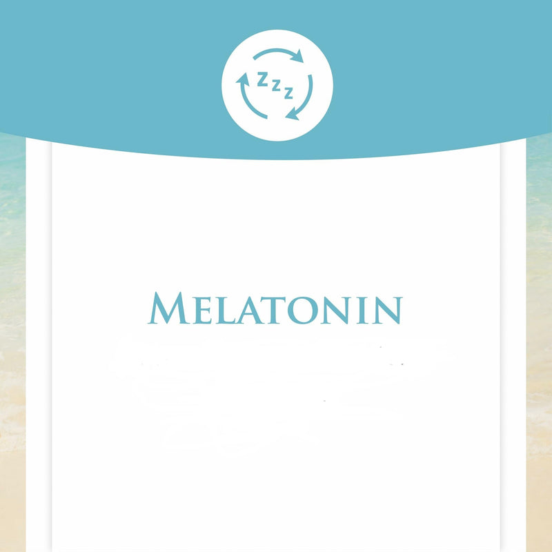 Stress-Relax Melatonin 1 mg – Natural Sleep Aid, Peppermint Flavor (180 Chewables)