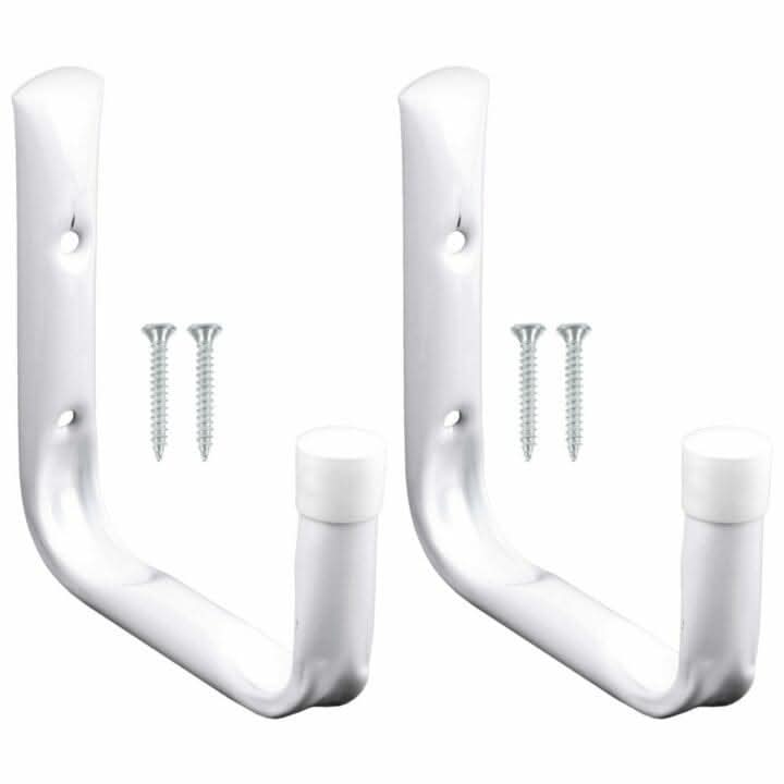 x2 Heavy Duty Wall Hook Hangers